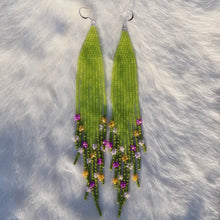 Load image into Gallery viewer, Chartreuse Wildflowers