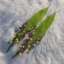 Load image into Gallery viewer, Chartreuse Wildflowers