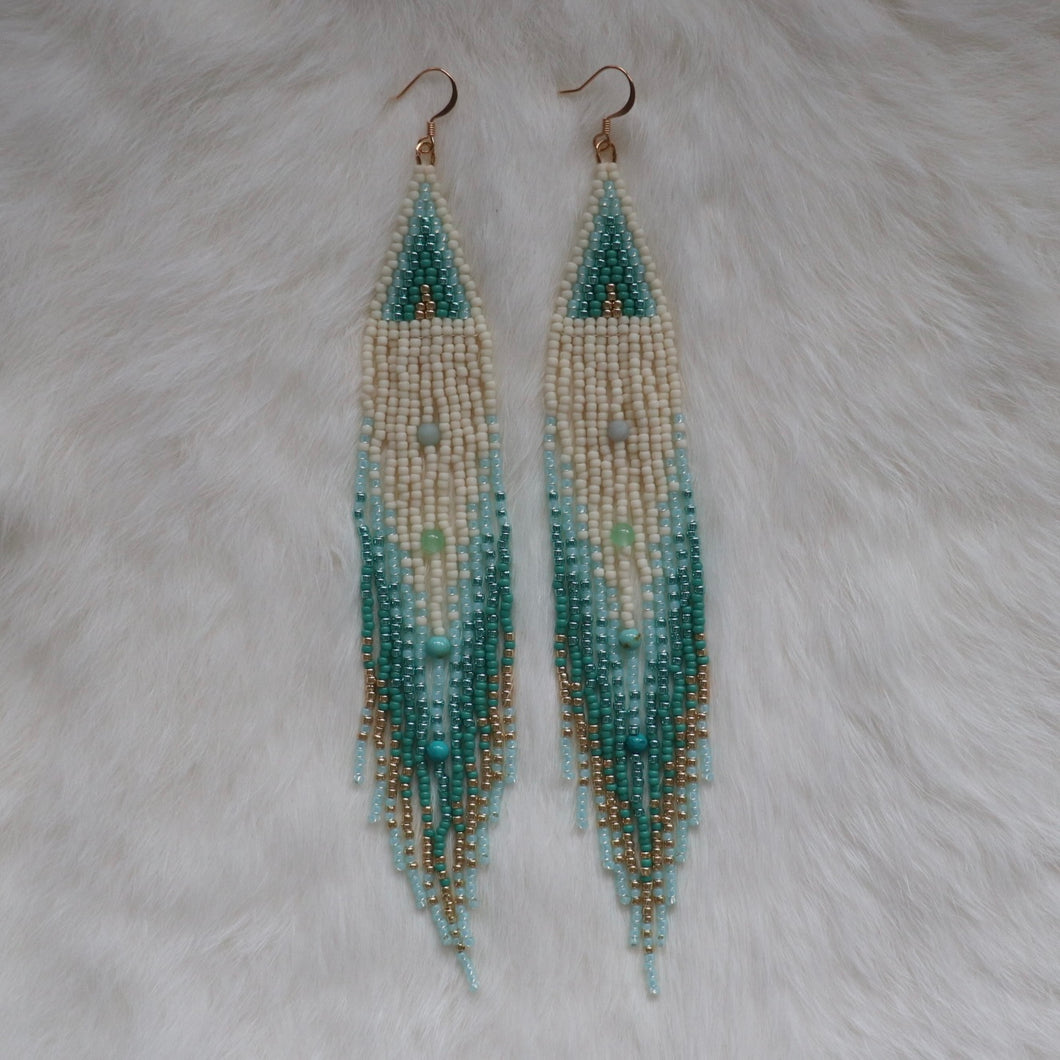 Turquoise Classic Fringe